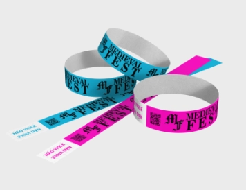 Pulseira de Identificação Impressão em Preto